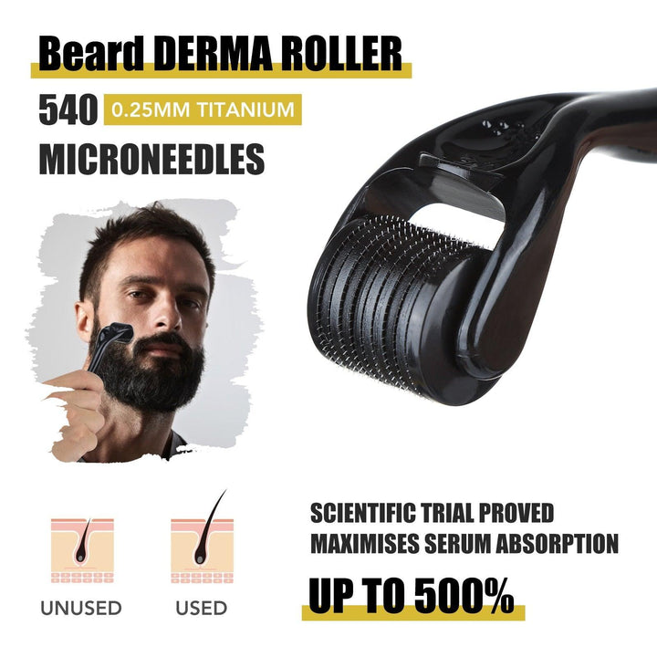 Skiner Beard Growth Kit Serum With Roller For Men Viva Timepiece