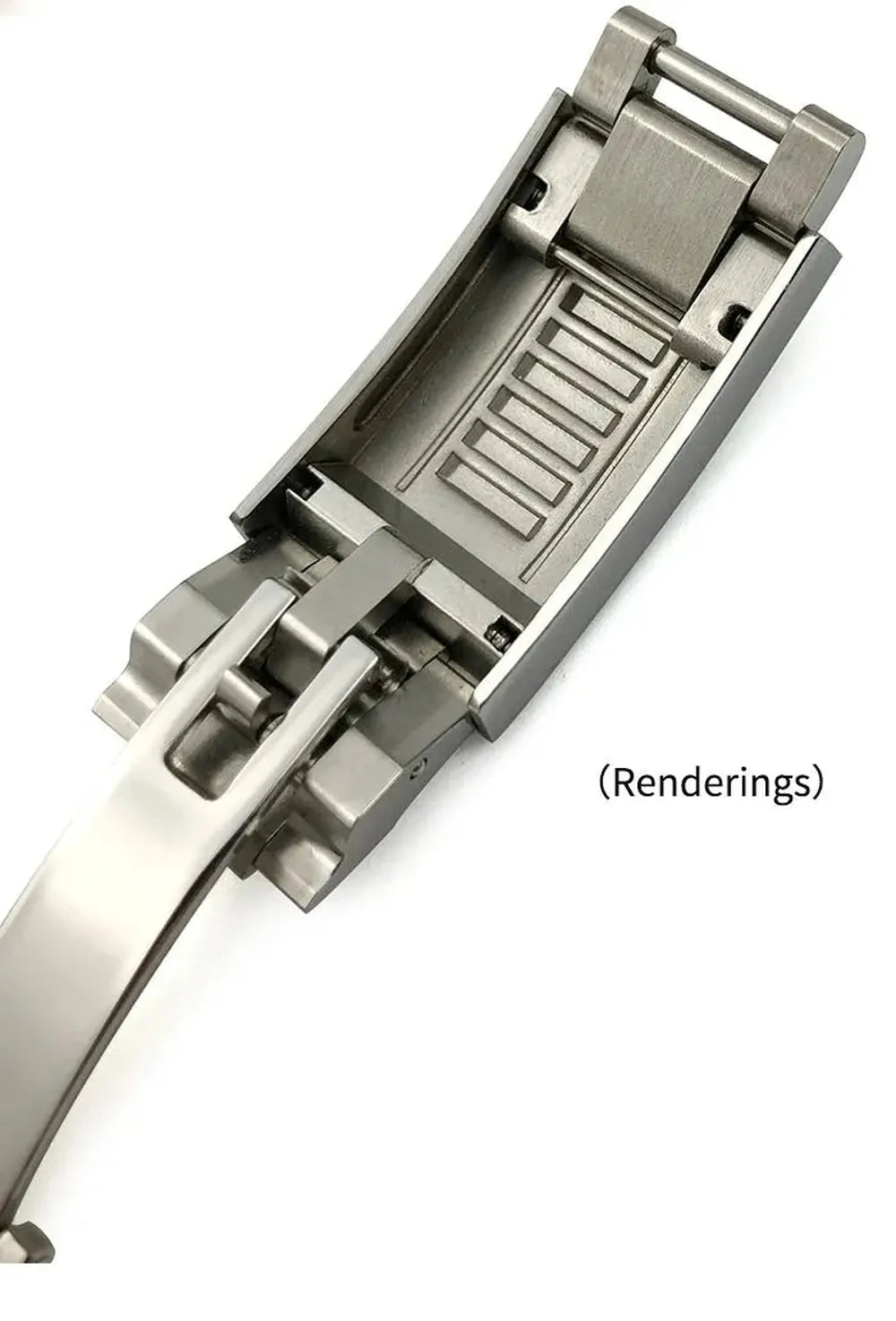 18-19mm Curved-End Rubber Strap with Glidelock Clasp – Dive Style Sport Watch Band-VivaStraps-Viva Timepiece