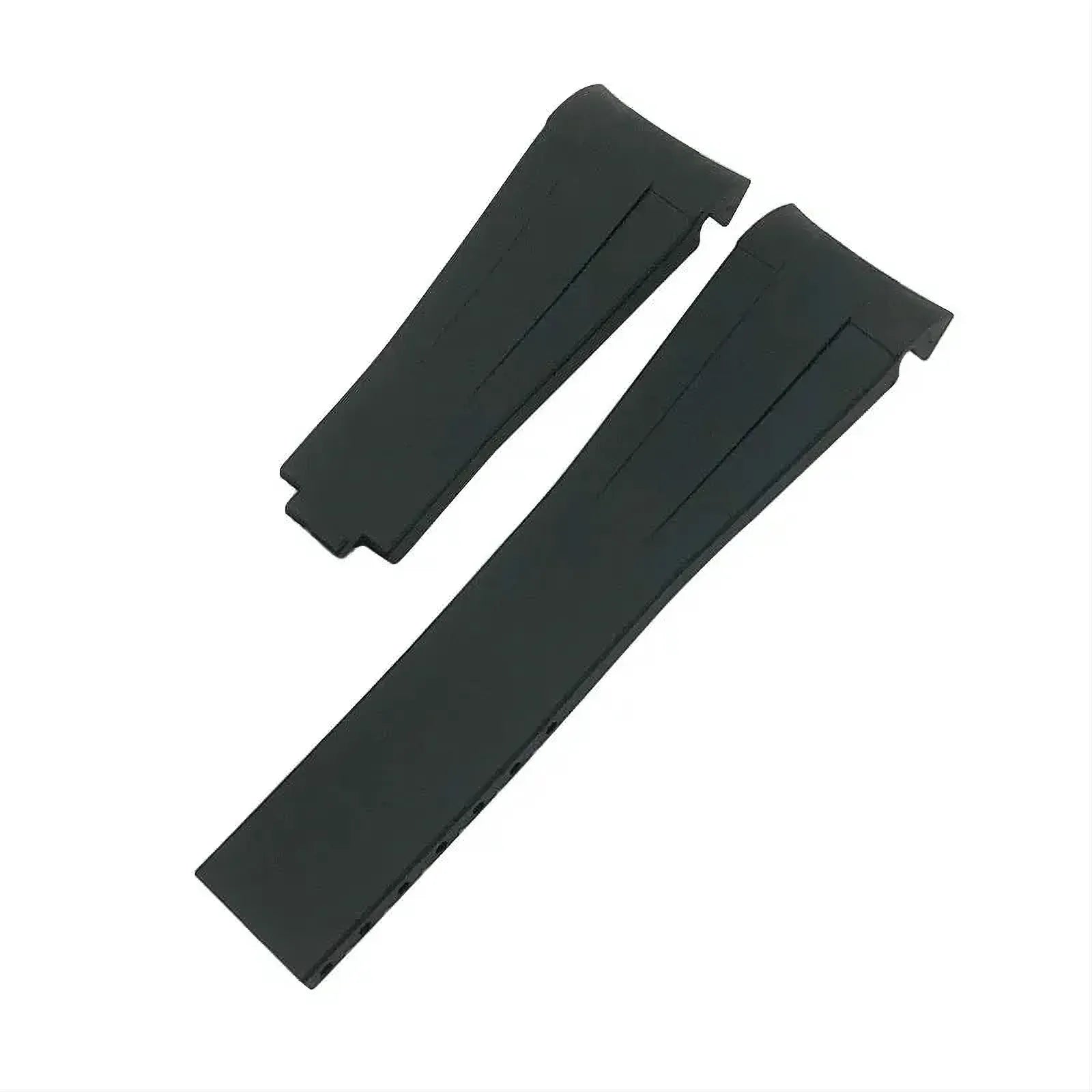 18mm Curved-End Rubber Watch Strap Compatible with Rolex-Watch Bands-VivaStraps-Viva Timepiece