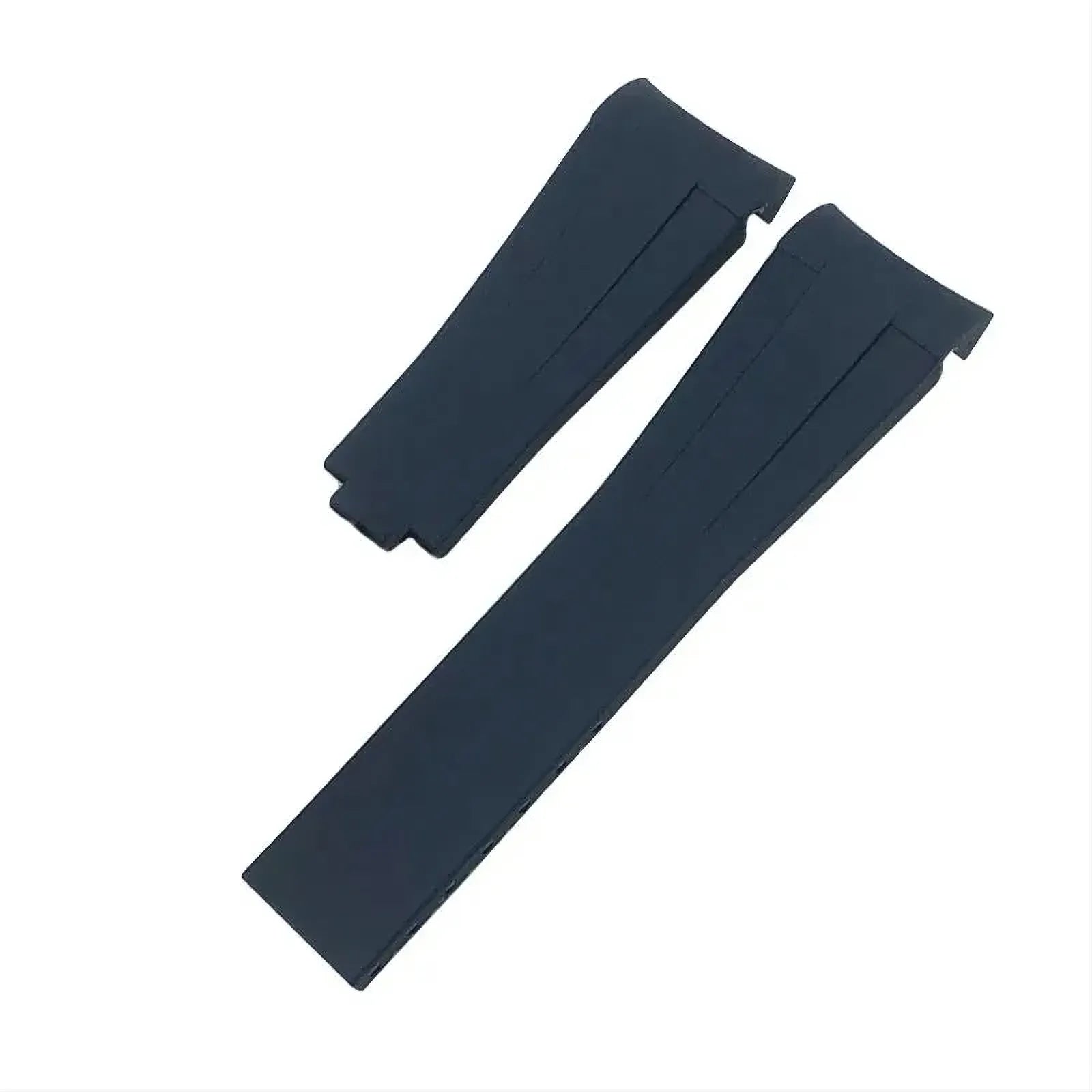 18mm Curved-End Rubber Watch Strap Compatible with Rolex-Watch Bands-VivaStraps-Viva Timepiece