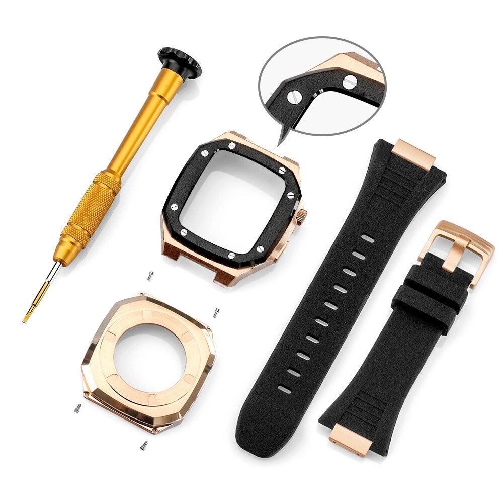 The Manuel 8 Screws Luxury Apple Watch Cases Kit - Watch Accessories - Viva Timepiece