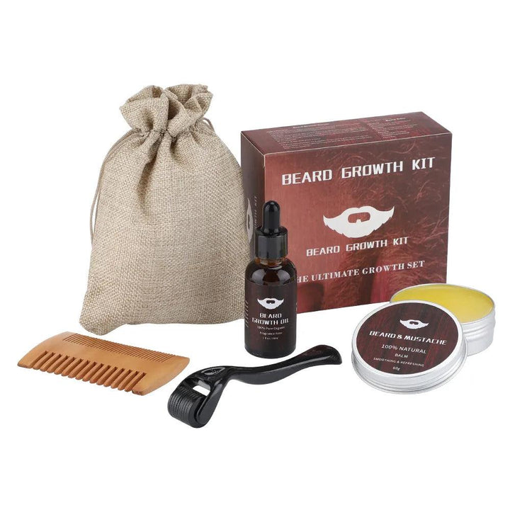 Skiner Beard Growth Kit Serum With Roller For Men - Shaving and Grooming - Viva Timepiece