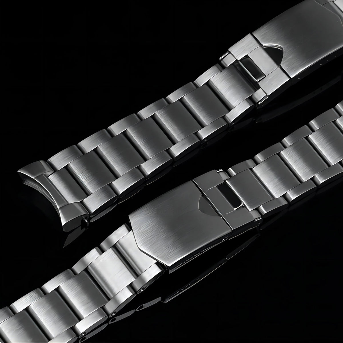 22mm Stainless Steel Curved-End Bracelet – Compatible with Tudor Black Bay 79230 79730-Watch Bands-ChronoCraft-silver-22mm-Viva Timepiece