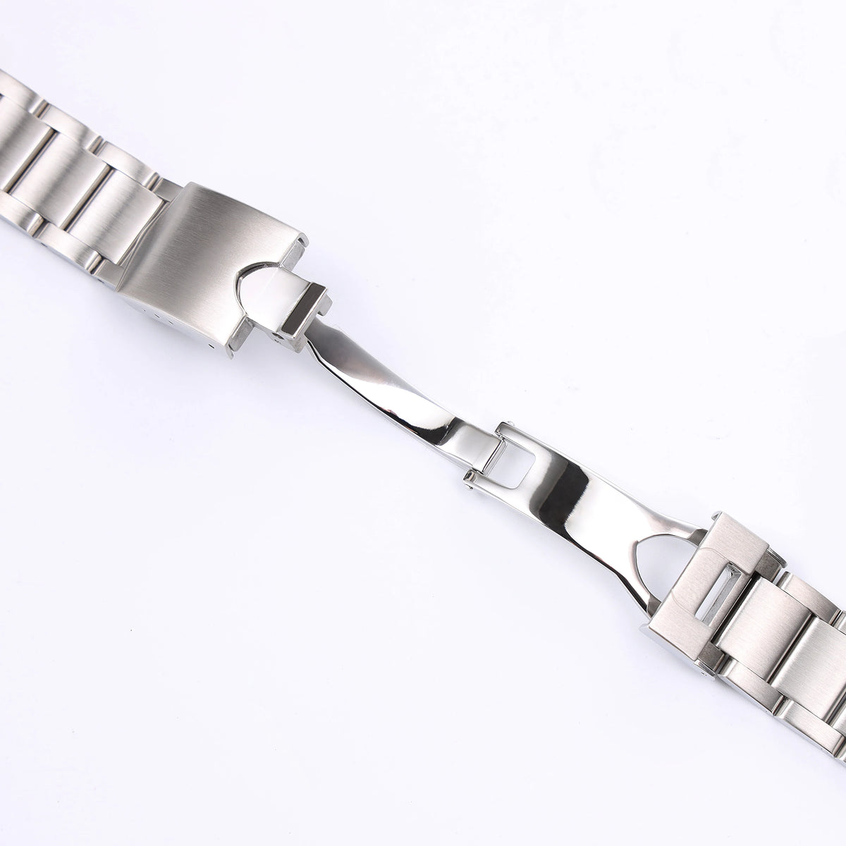 22mm Stainless Steel Curved-End Bracelet – Compatible with Tudor Black Bay 79230 79730-Watch Bands-ChronoCraft-silver-22mm-Viva Timepiece