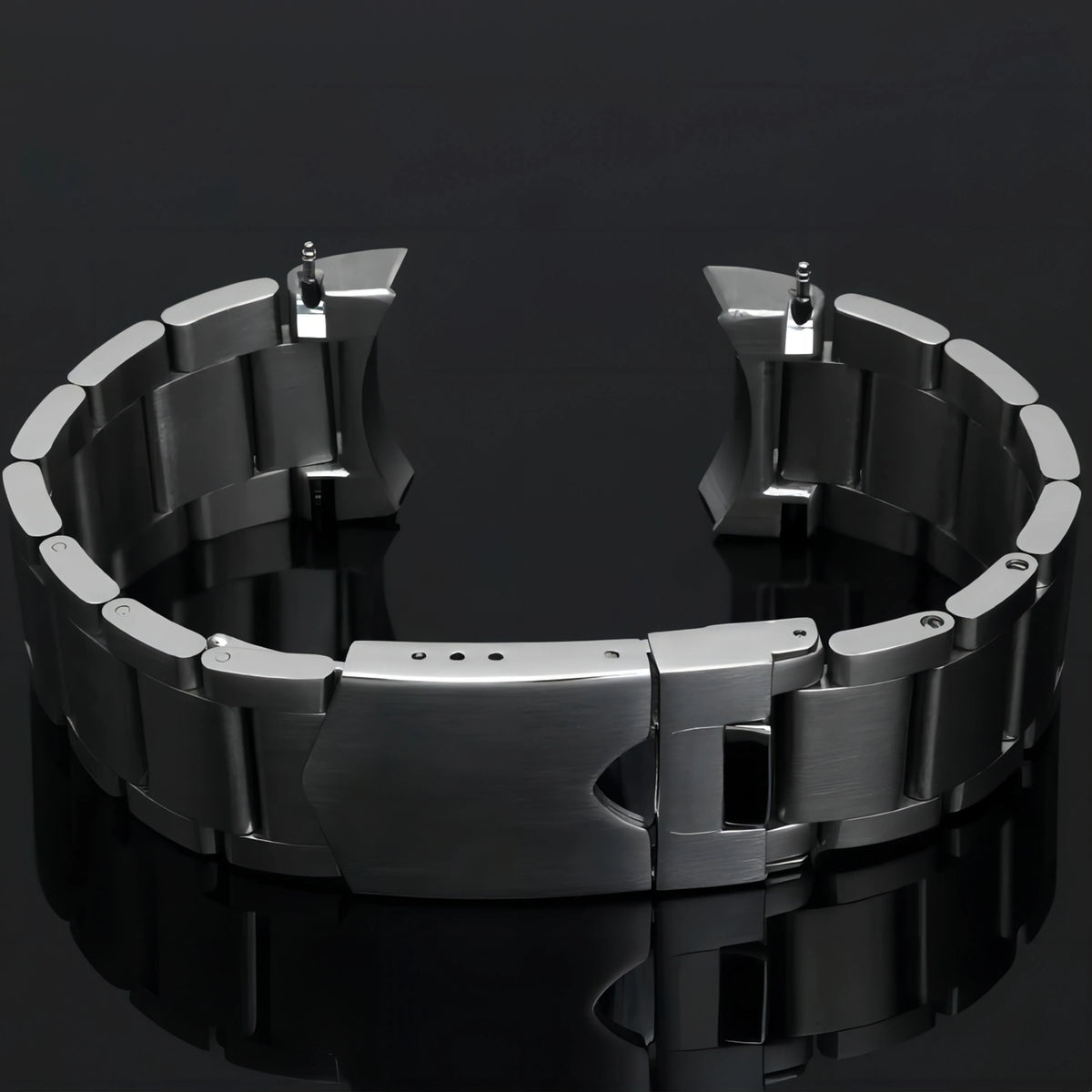 22mm Stainless Steel Curved-End Bracelet – Compatible with Tudor Black Bay 79230 79730-Watch Bands-ChronoCraft-silver-22mm-Viva Timepiece