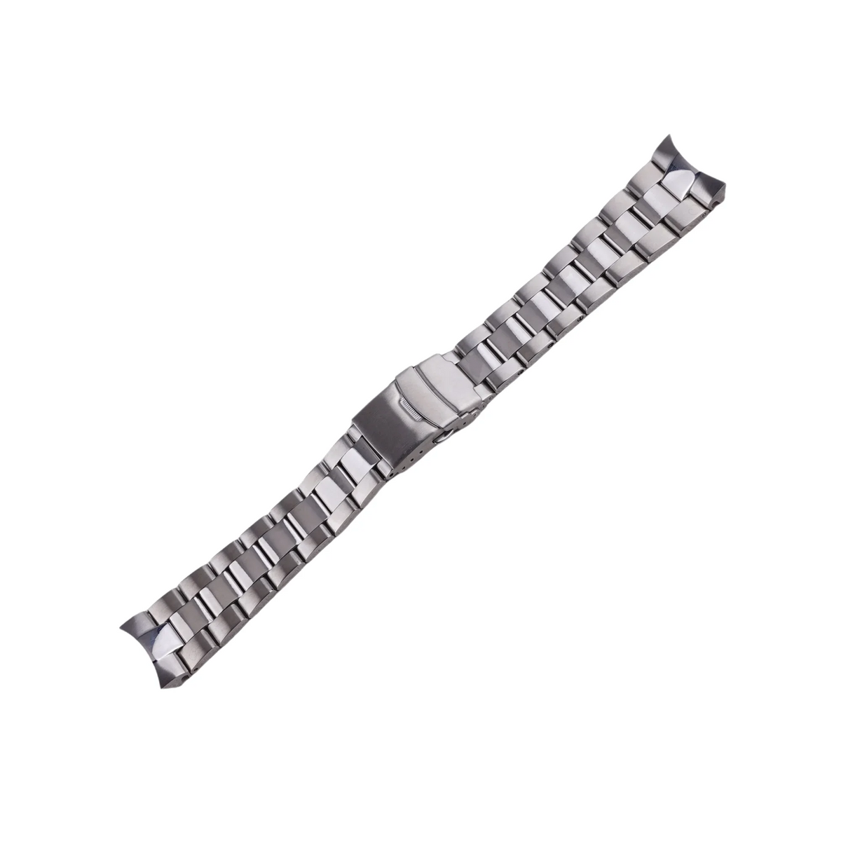 22mm Stainless Steel Curved-End Watch Bracelet – Compatible with Seiko SKX & 5 Sports-Watch Bands-ChronoCraft-For Seiko SKX Series-22mm-Viva Timepiece