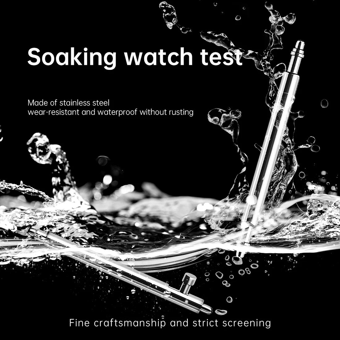 316L Stainless Steel Watch Spring Bars – Quick Release & Traditional-ChronoCraft-Viva Timepiece