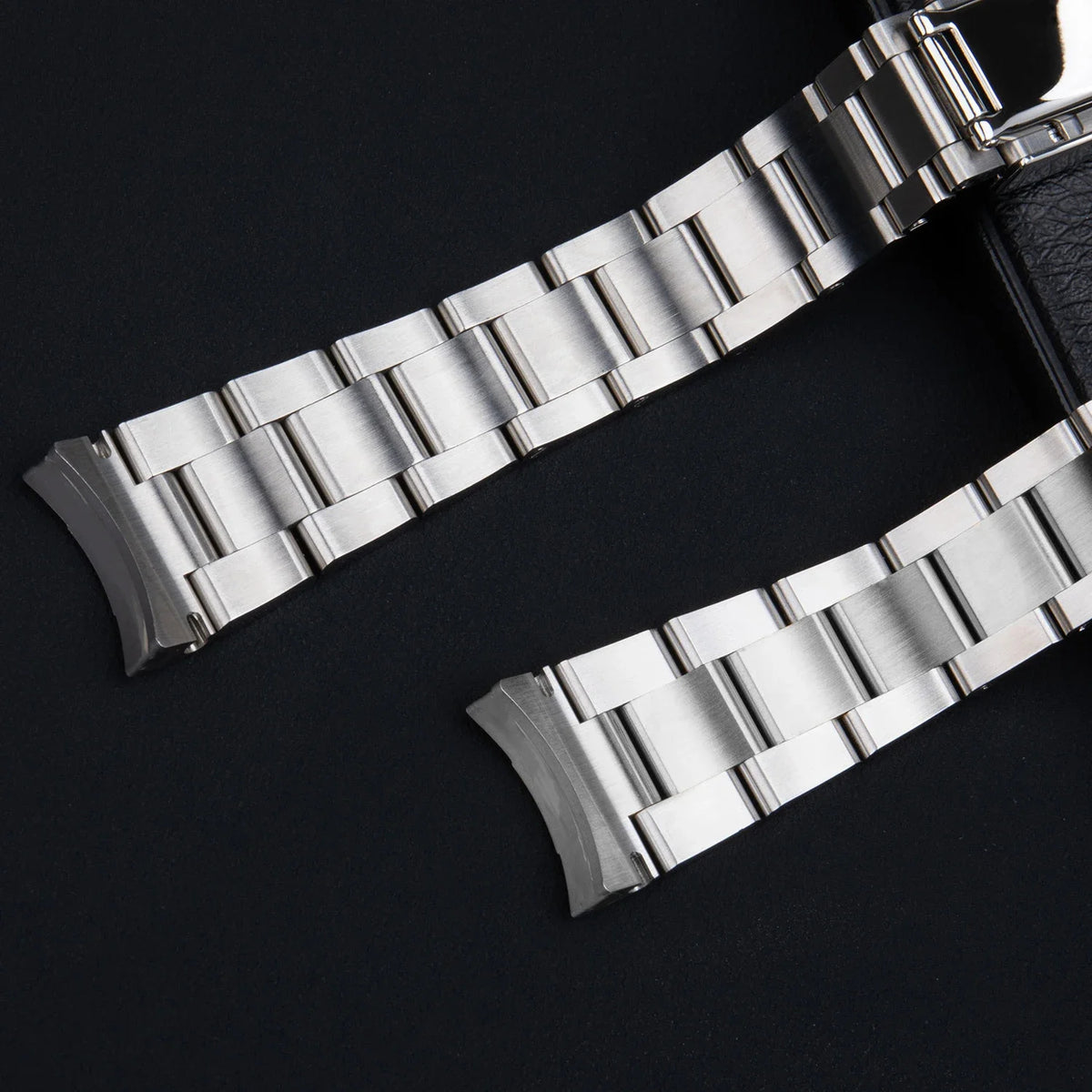 904L Stainless Steel Oyster Watch Bracelet – Glidelock Curved End