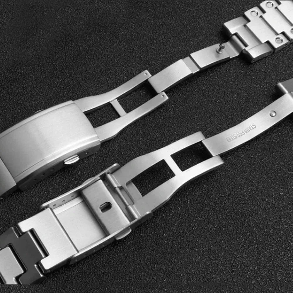 Stainless Steel Metal Watch Strap – Compatible with 5600/5610 & GA2100 Series-VivaStraps-Viva Timepiece