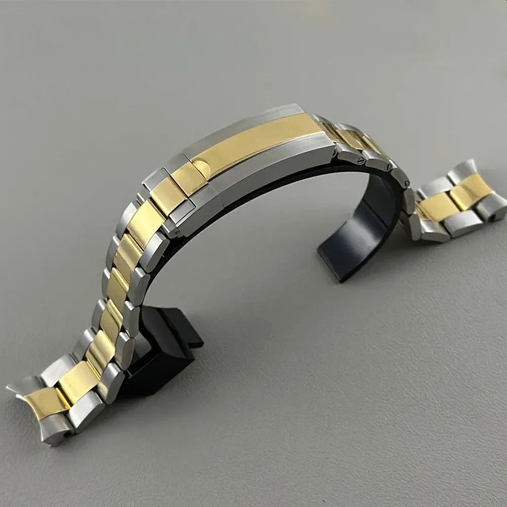 904L Stainless Steel 20mm Watch Bracelet – Oyster, Jubilee & President Styles