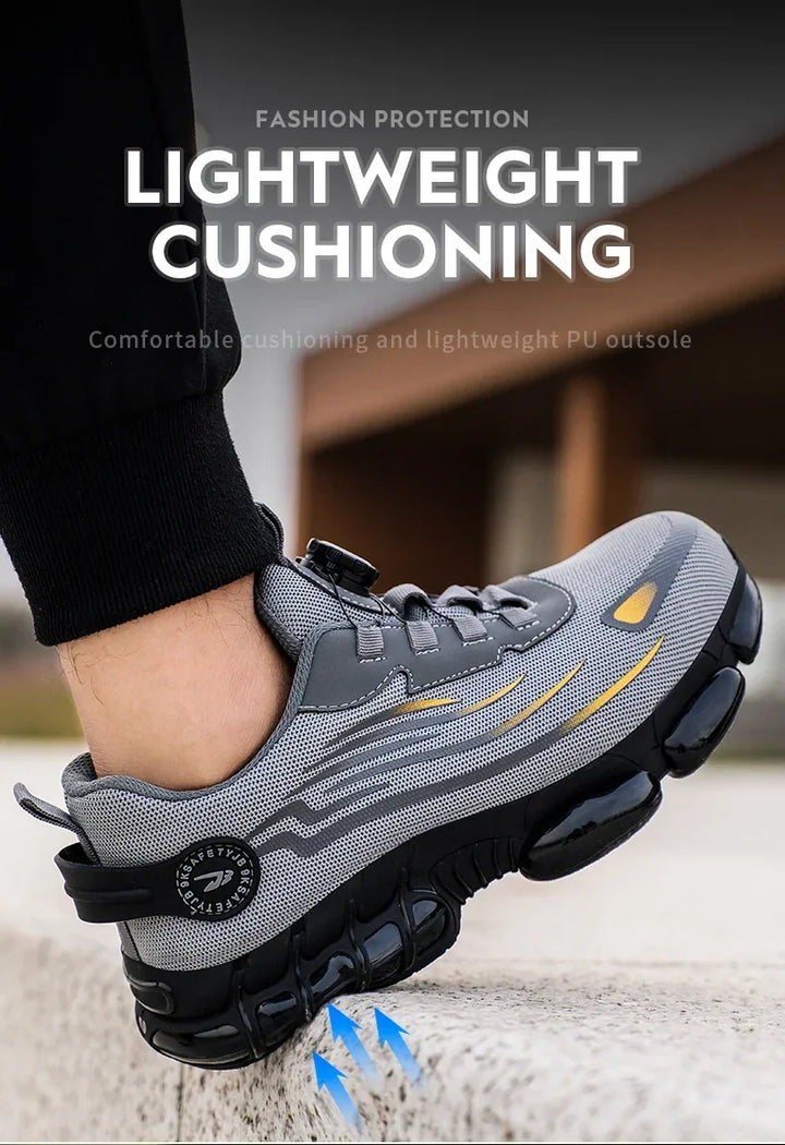 JB Fly Weaving 700 Rotating Button Lightweight Safety Shoes