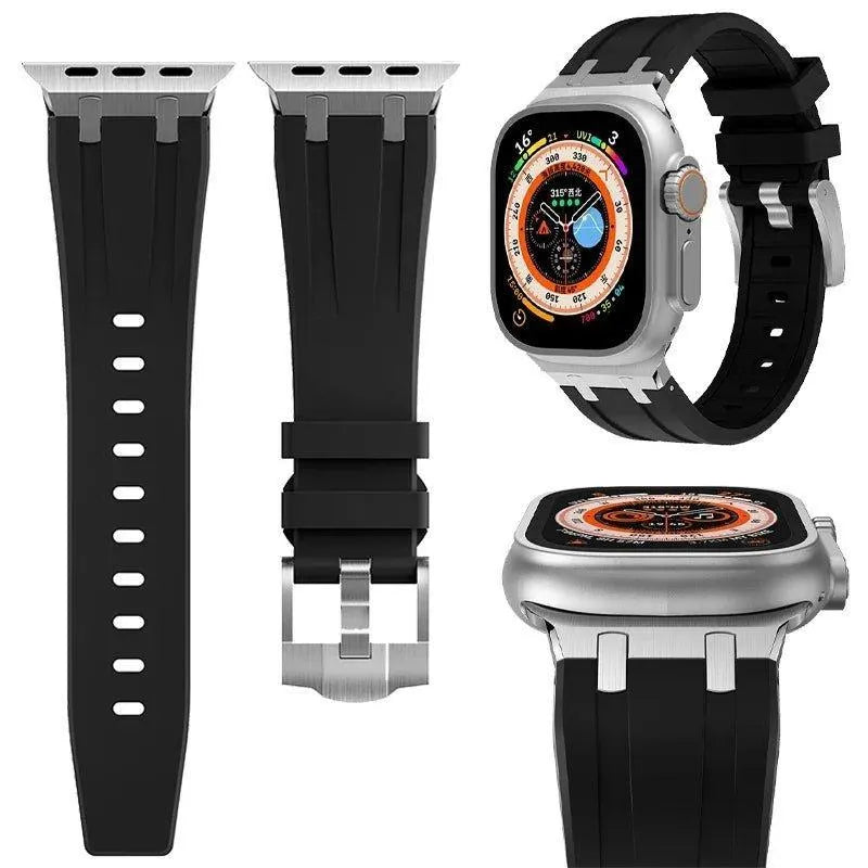 Aeroflex Silicone Sports Band Compatible with Apple Watch 38–49mm