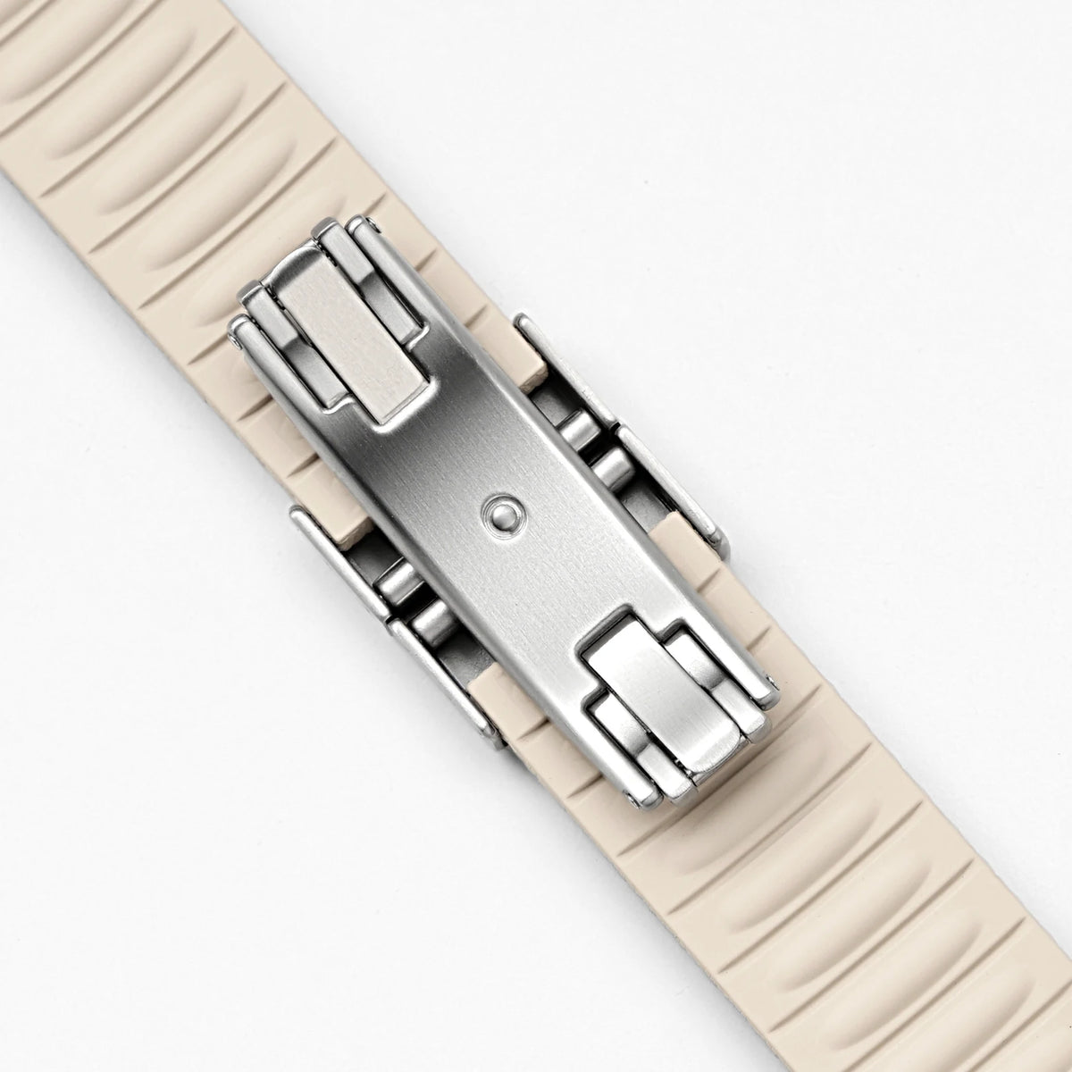 CTS FKM Curved-End Rubber Watch Strap 18mm 19mm 20mm – Butterfly Clasp