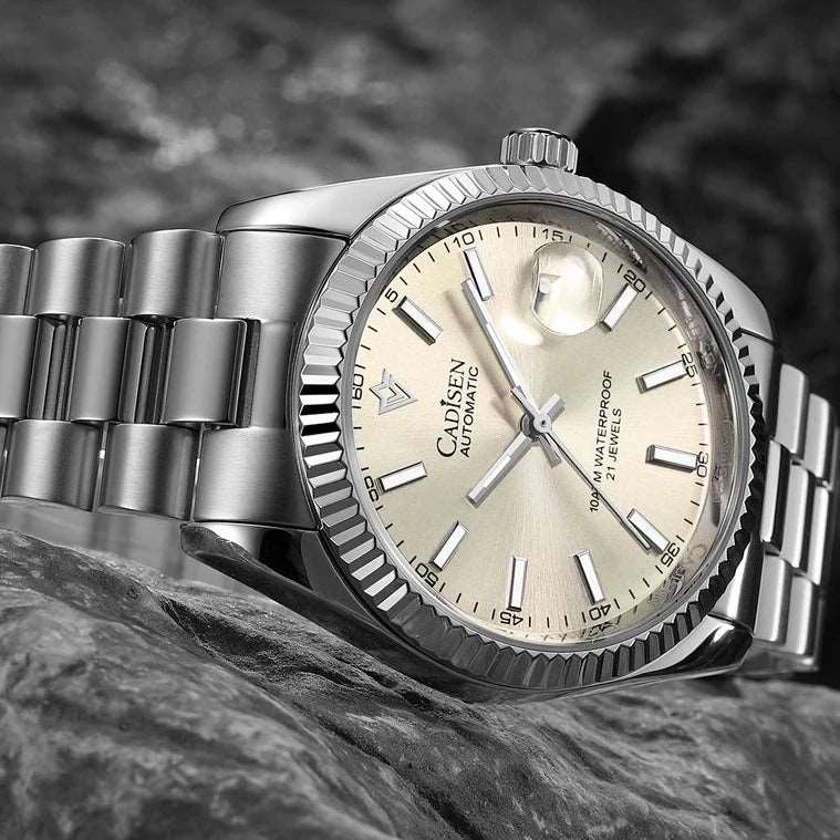Cadisen Datejust 40 Men s Automatic Homage Watches Viva Timepiece