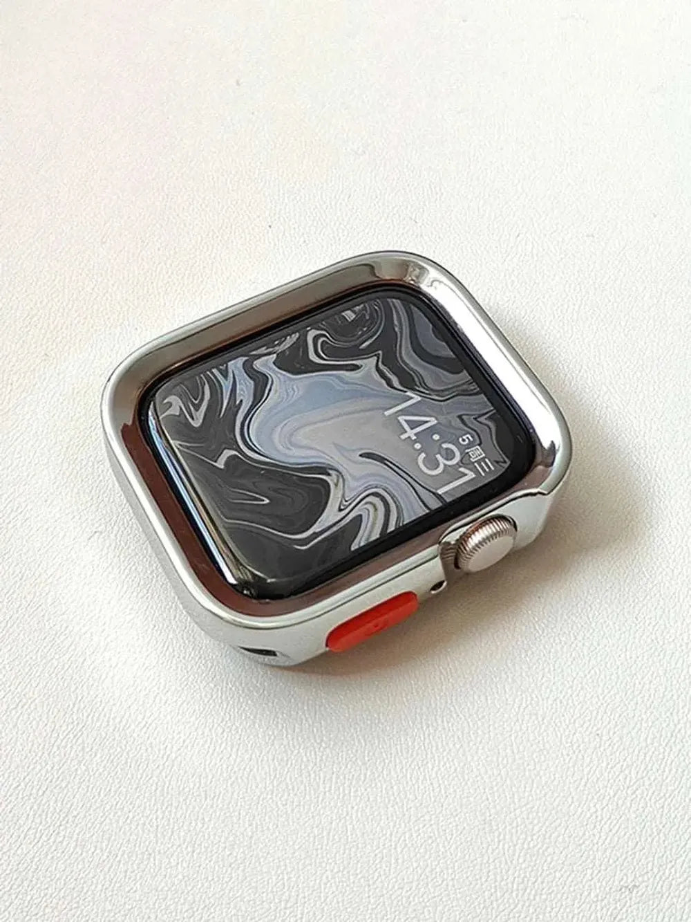 Candy Silicone Case with Braided Nylon Strap Compatible with Apple Watch 38–49mm