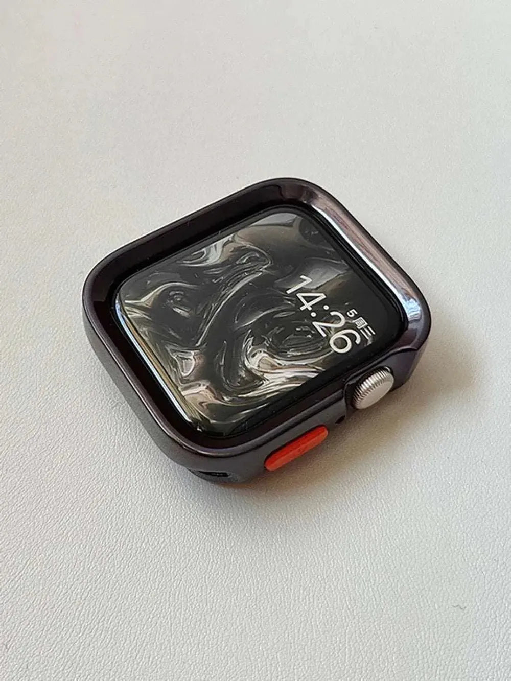 Candy Silicone Case with Braided Nylon Strap Compatible with Apple Watch 38–49mm