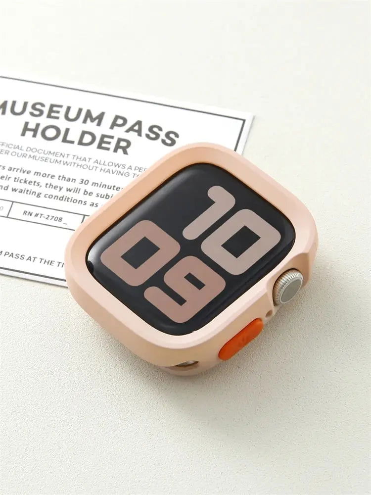 Candy Cover Bumper Soft Silicone Case For Apple Watch Pink - Viva Timepiece | Viva Timepiece