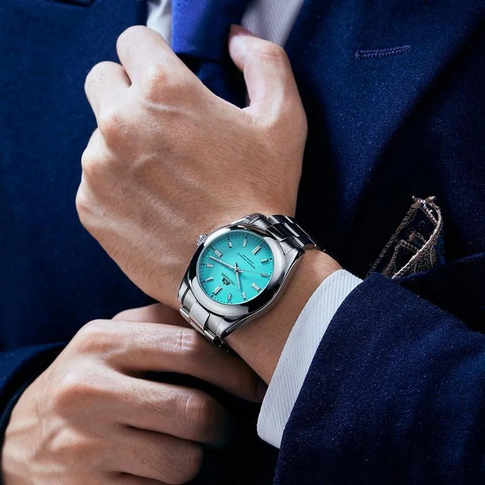 Classic Oyster Automatic Watch – Sapphire Steel 41mm-Paulareis-Viva Timepiece