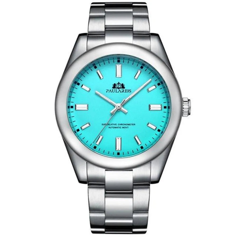 Classic Oyster Automatic Watch – Sapphire Steel 41mm-Paulareis-Viva Timepiece