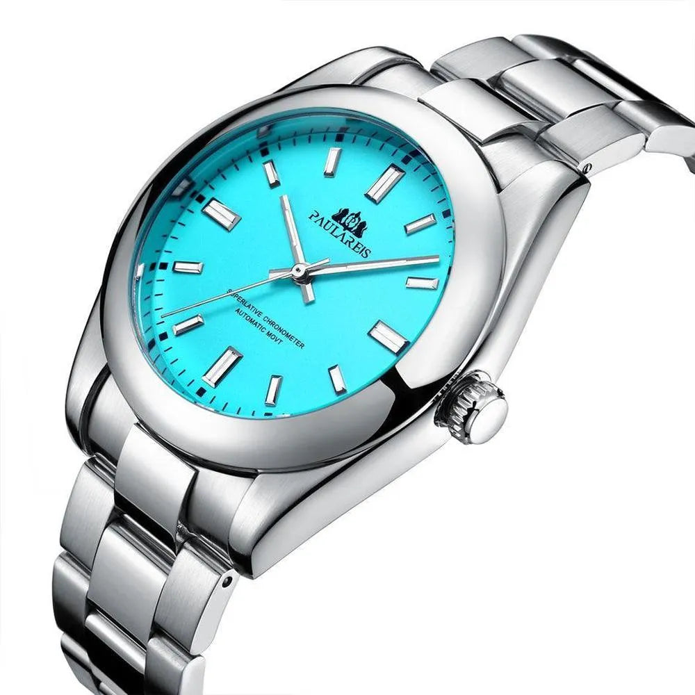 Classic Oyster Automatic Watch – Sapphire Steel 41mm-Paulareis-Viva Timepiece