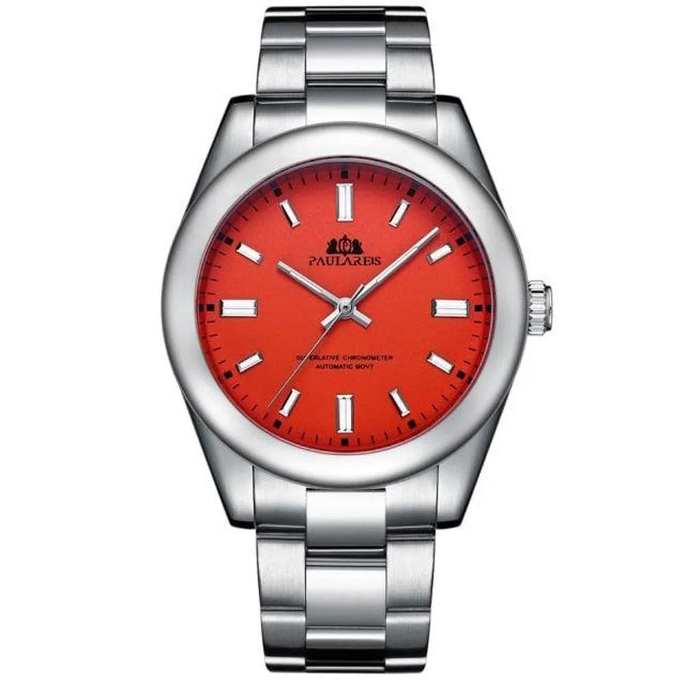 Classic Oyster Automatic Watch – Sapphire Steel 41mm-Paulareis-Viva Timepiece