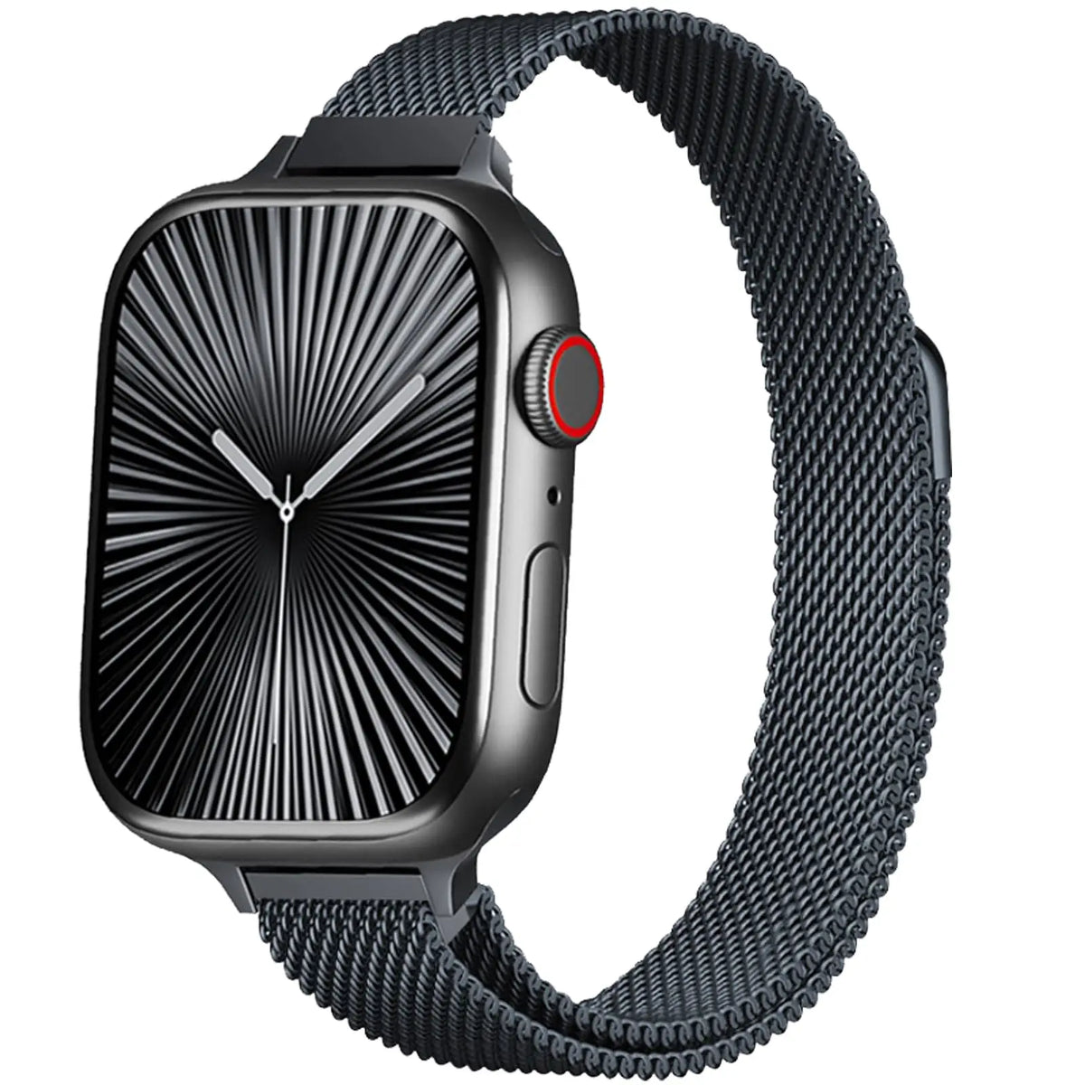 Elegant Slim Milanese Mesh Band for Apple Watch 38–49mm-Apple Watch Accessories-Tivra-Slim Space Blue-38 40 41 42mm(S10)-Viva Timepiece