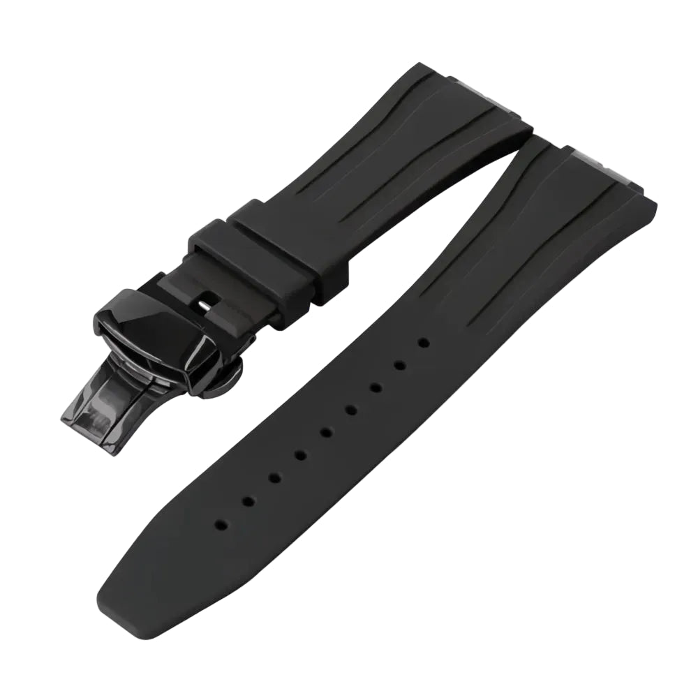 Fluororubber Sport Watch Band Compatible with GA2100 GM2100 GM-5600 Series-VivaStraps-Viva Timepiece
