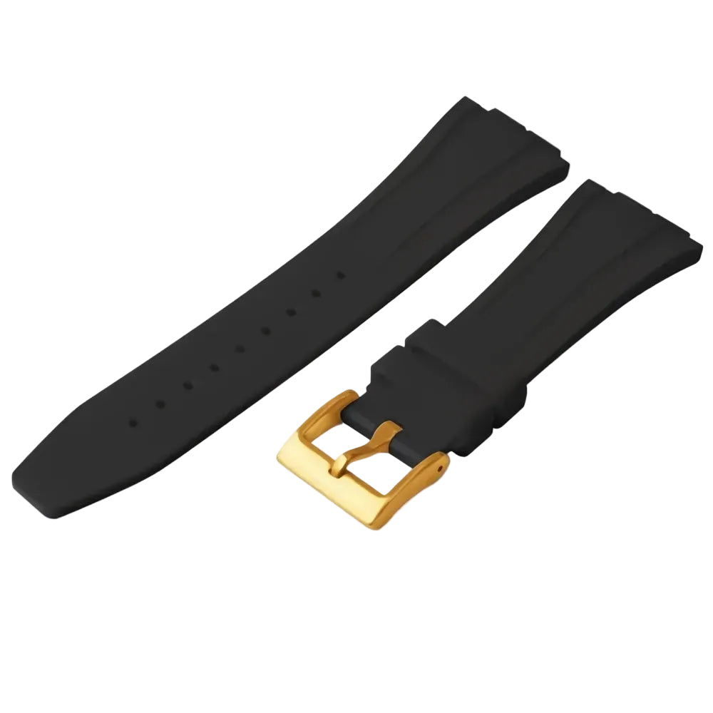 Fluororubber Sport Watch Band Compatible with GA2100 GM2100 GM-5600 Series-VivaStraps-Viva Timepiece