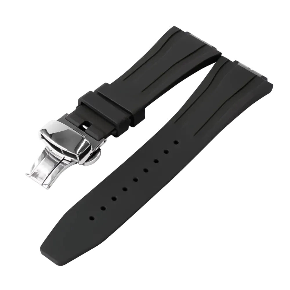 Fluororubber Sport Watch Band Compatible with GA2100 GM2100 GM-5600 Series-VivaStraps-Viva Timepiece