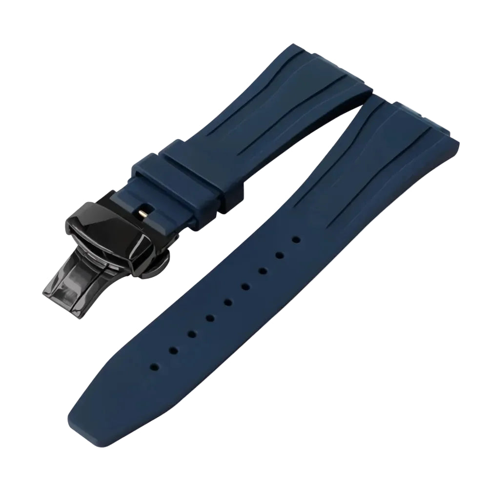 Fluororubber Sport Watch Band Compatible with GA2100 GM2100 GM-5600 Series-VivaStraps-Viva Timepiece