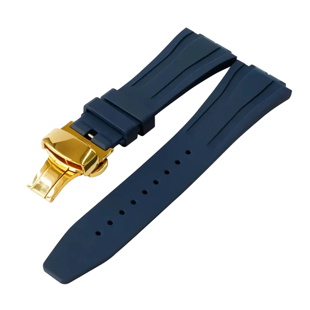 Fluororubber Sport Watch Band Compatible with GA2100 GM2100 GM-5600 Series-VivaStraps-Viva Timepiece