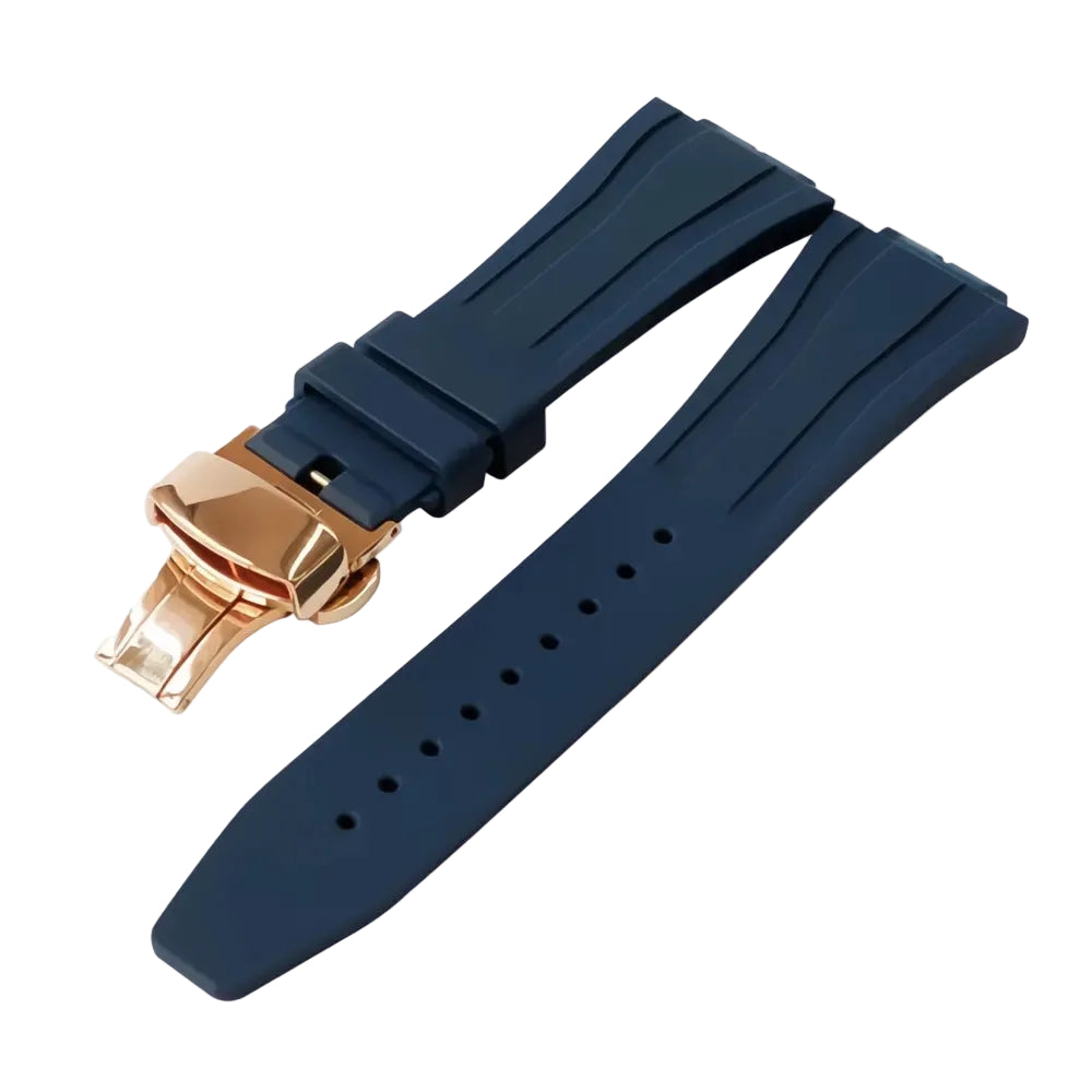 Fluororubber Sport Watch Band Compatible with GA2100 GM2100 GM-5600 Series-VivaStraps-Viva Timepiece