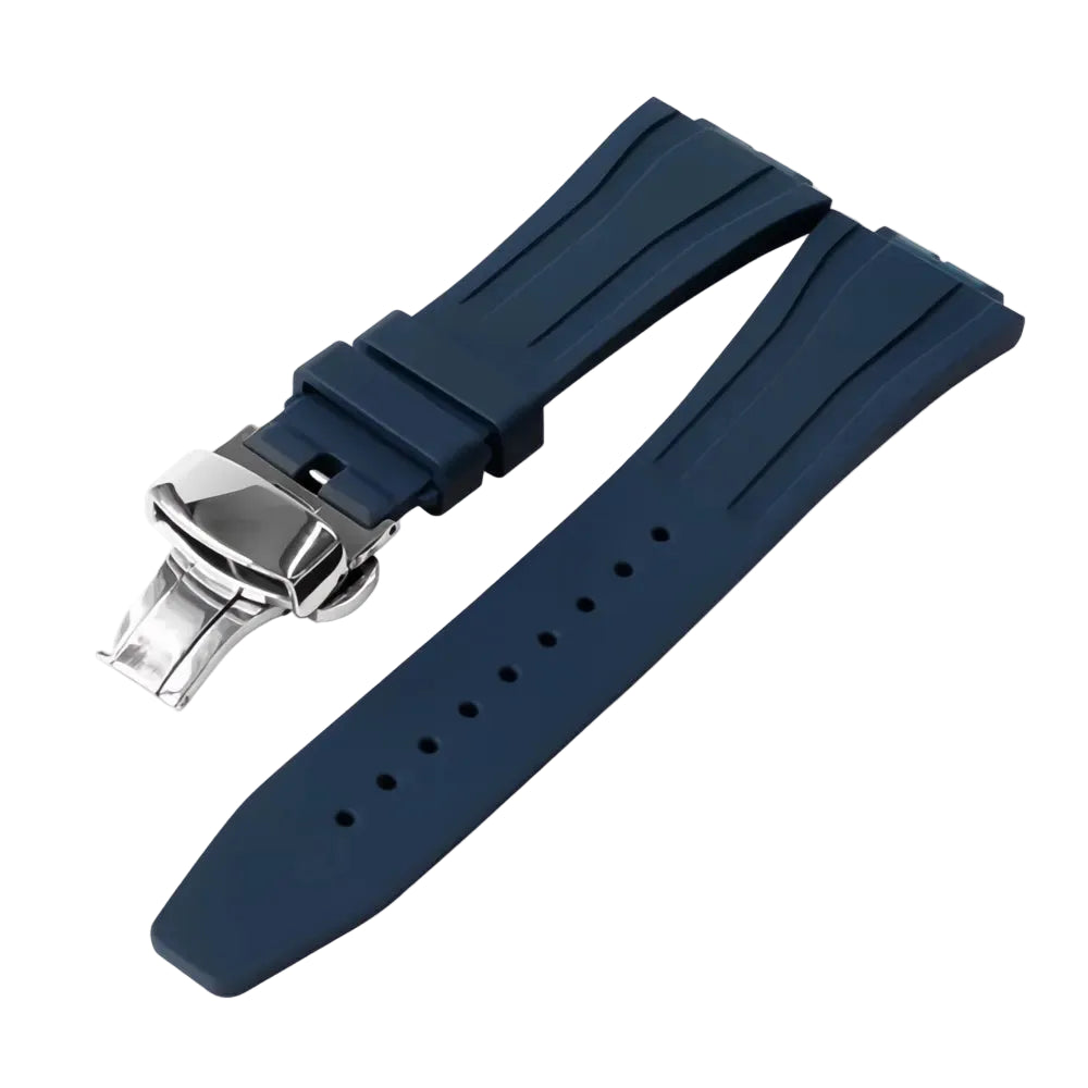 Fluororubber Sport Watch Band Compatible with GA2100 GM2100 GM-5600 Series-VivaStraps-Viva Timepiece