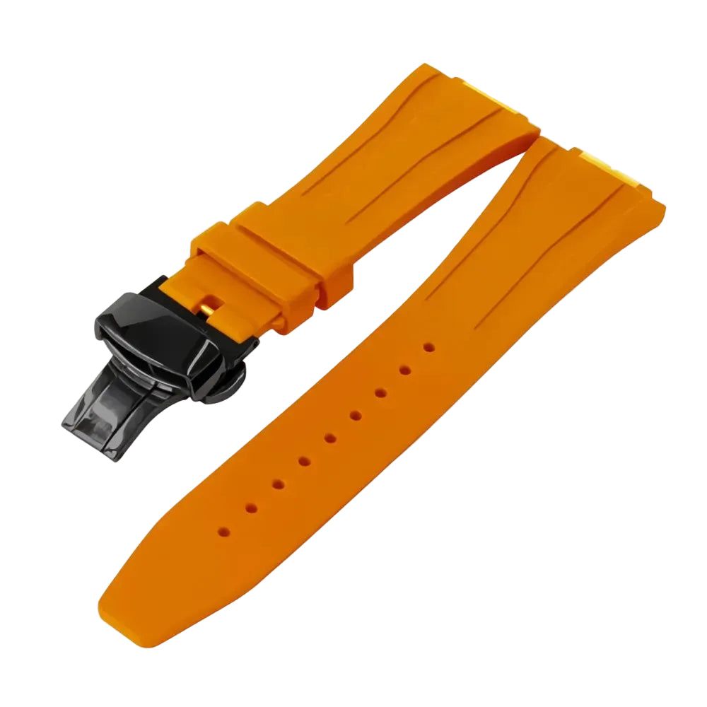 Fluororubber Sport Watch Band Compatible with GA2100 GM2100 GM-5600 Series-VivaStraps-Viva Timepiece