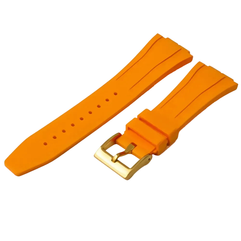 Fluororubber Sport Watch Band Compatible with GA2100 GM2100 GM-5600 Series-VivaStraps-Viva Timepiece
