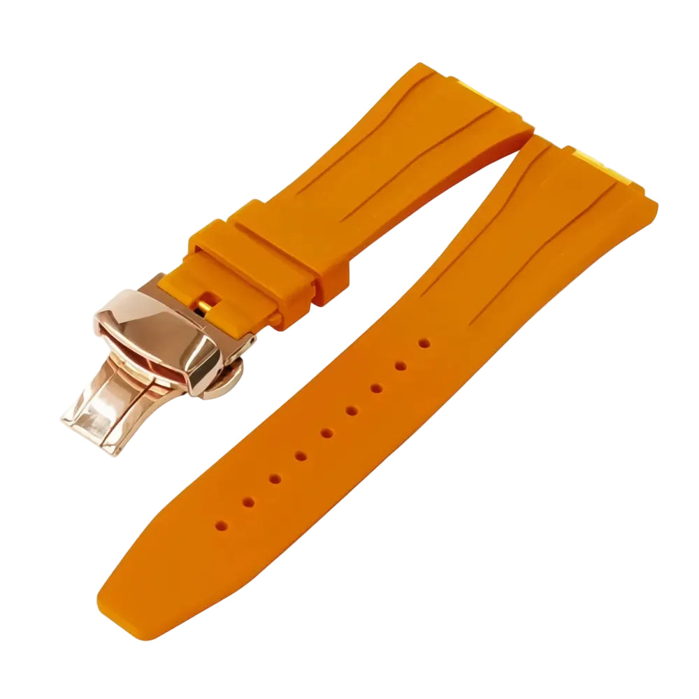 Fluororubber Sport Watch Band Compatible with GA2100 GM2100 GM-5600 Series-VivaStraps-Viva Timepiece