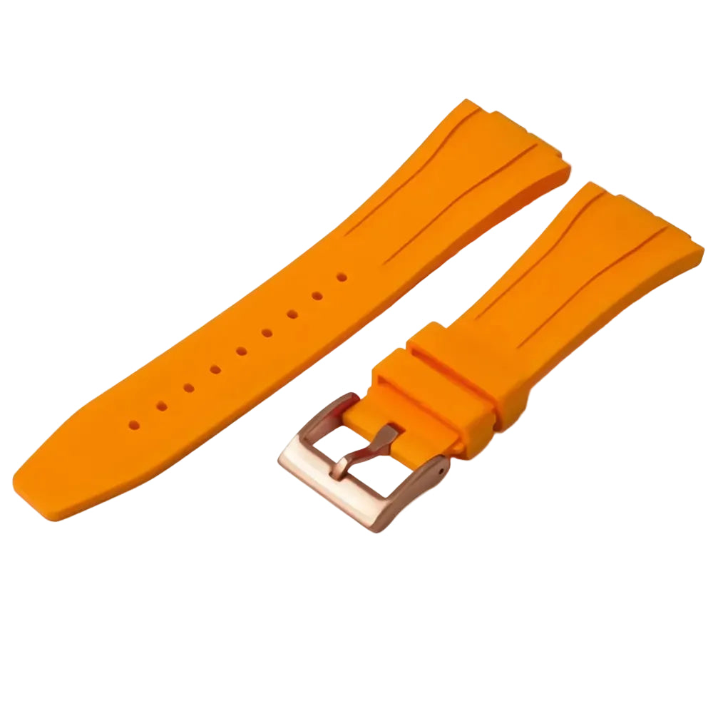 Fluororubber Sport Watch Band Compatible with GA2100 GM2100 GM-5600 Series-VivaStraps-Viva Timepiece