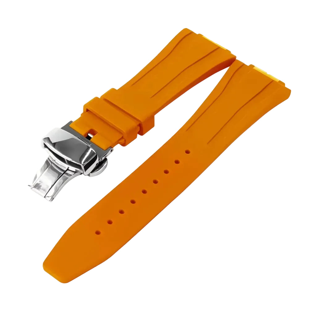 Fluororubber Sport Watch Band Compatible with GA2100 GM2100 GM-5600 Series-VivaStraps-Viva Timepiece