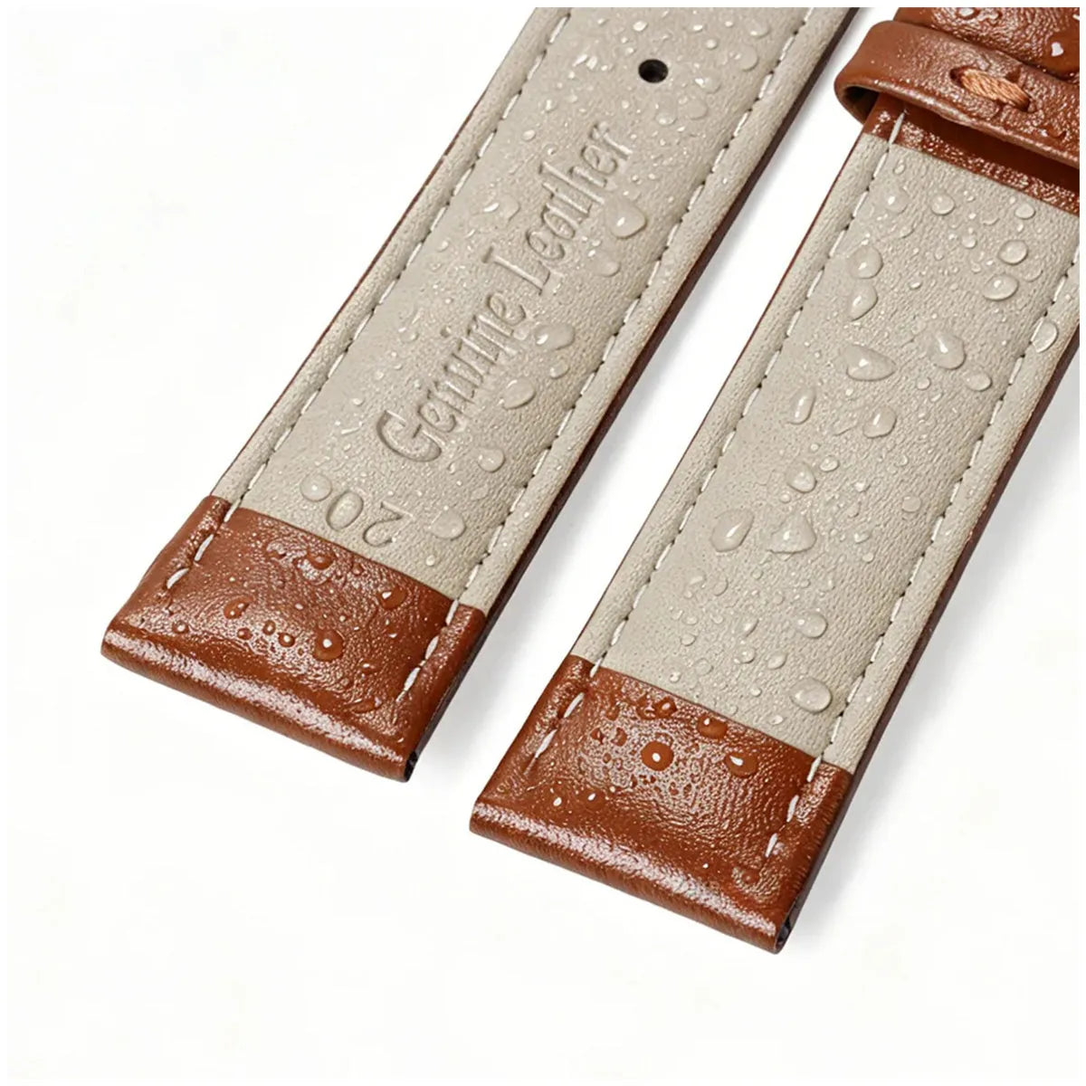 Genuine Calfskin Leather Watch Strap 12mm–24mm – Universal Fit