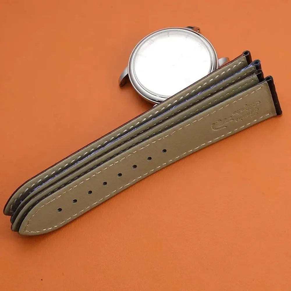 Genuine Crocodile Leather Watch Strap 12–22mm – Butterfly Clasp-Watch Bands-VivaStraps-Viva Timepiece