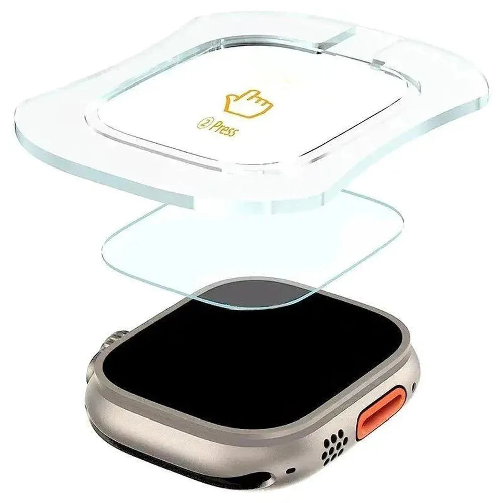 HD Tempered Glass Screen Protector Compatible with Apple Watch Ultra 49mm