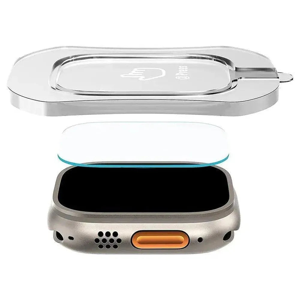 HD Tempered Glass Screen Protector Compatible with Apple Watch Ultra 49mm