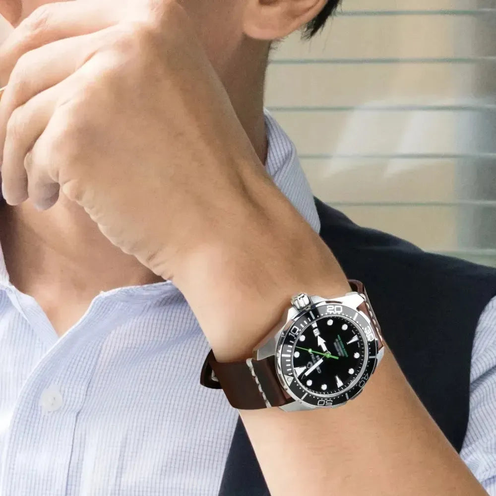 Oil Wax Genuine Leather Watch Strap – Vintage Cowhide Band 20mm 22mm 24mm-Straptique-Viva Timepiece