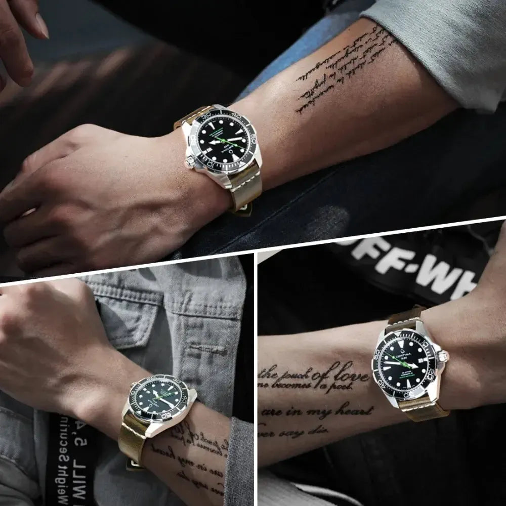 Oil Wax Genuine Leather Watch Strap – Vintage Cowhide Band 20mm 22mm 24mm-Straptique-Viva Timepiece