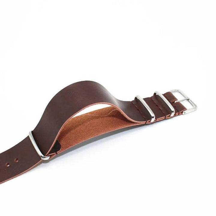 High-Quality Pu Leather ZULU Replacement Watch Strap - Watches Accessories - Viva Timepiece