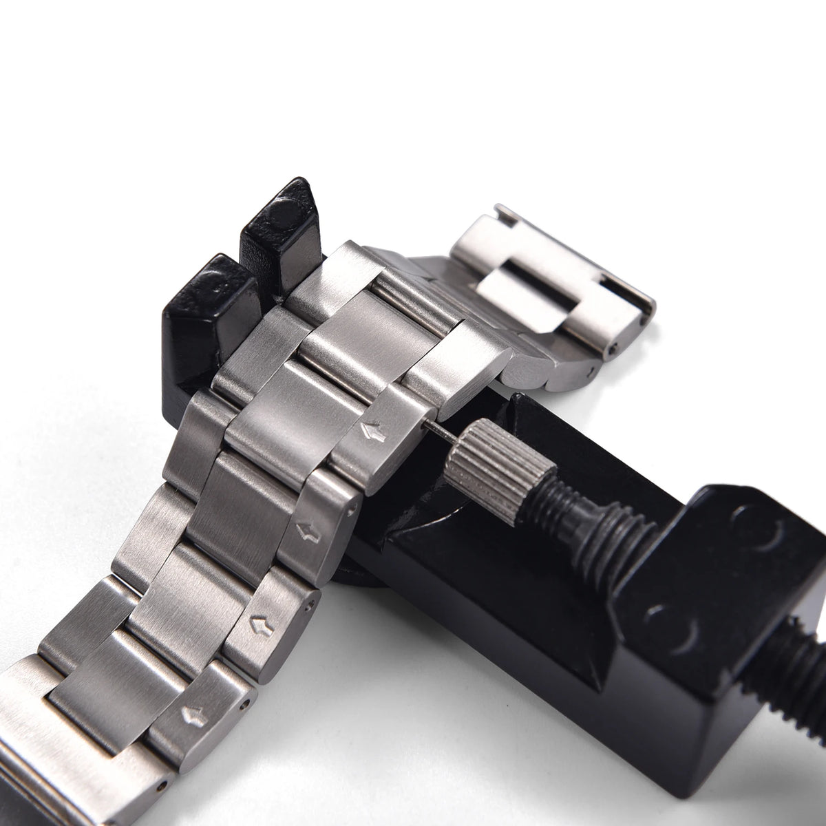 Heavy-Duty Quick Release Stainless Steel Watch Bracelet 18–22mm