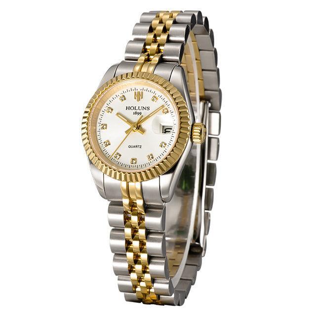 Holuns Ladies Datejust 28 Quartz Homage Watches Viva Timepiece