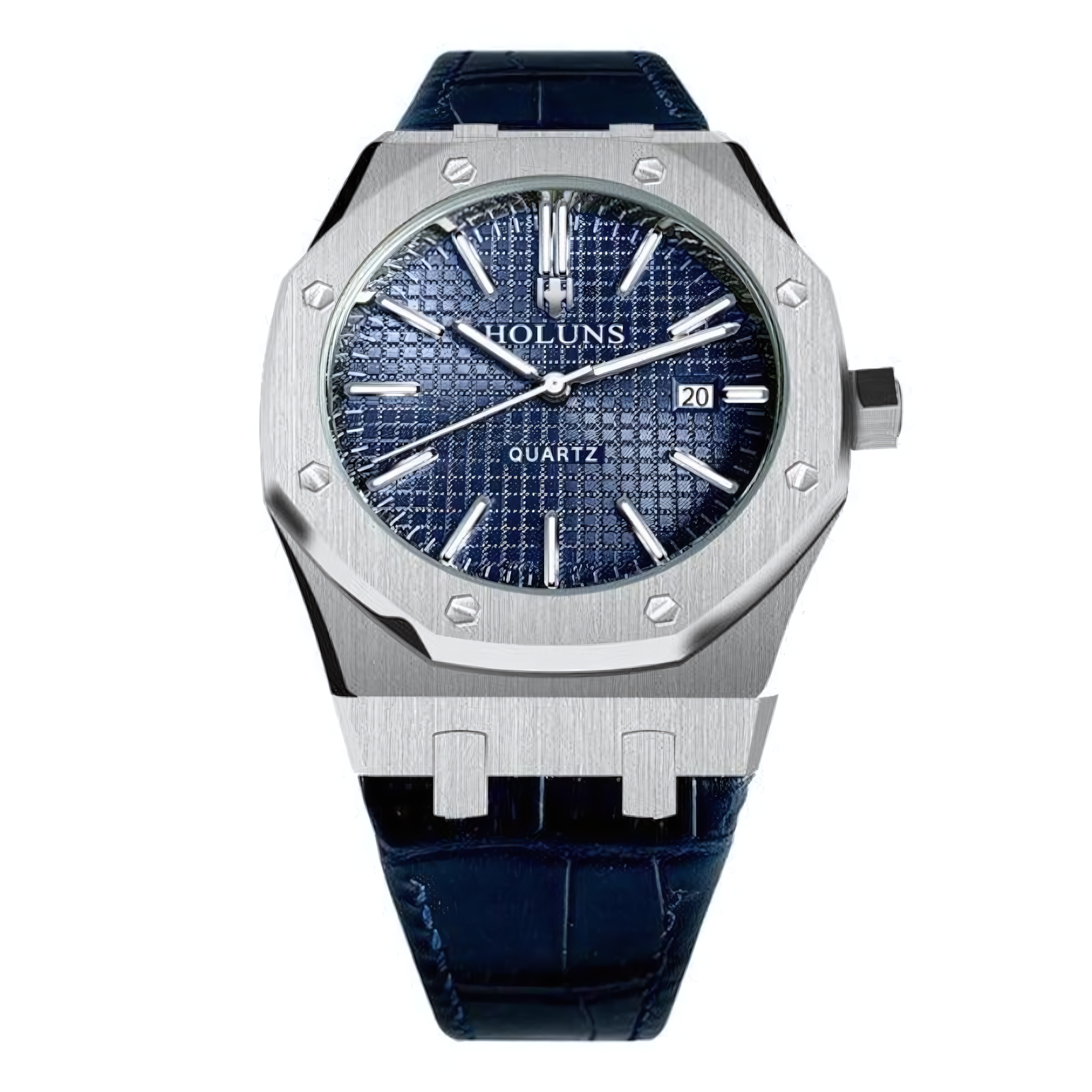 Holuns Royal Oak 41 Homage Watches Blue Leather - Holuns | Viva Timepiece