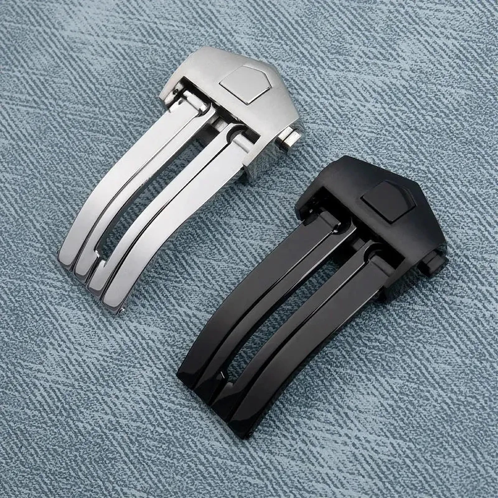 Integrated Convex-End Silicone Watch Strap – 28x22mm-VivaStraps-Viva Timepiece