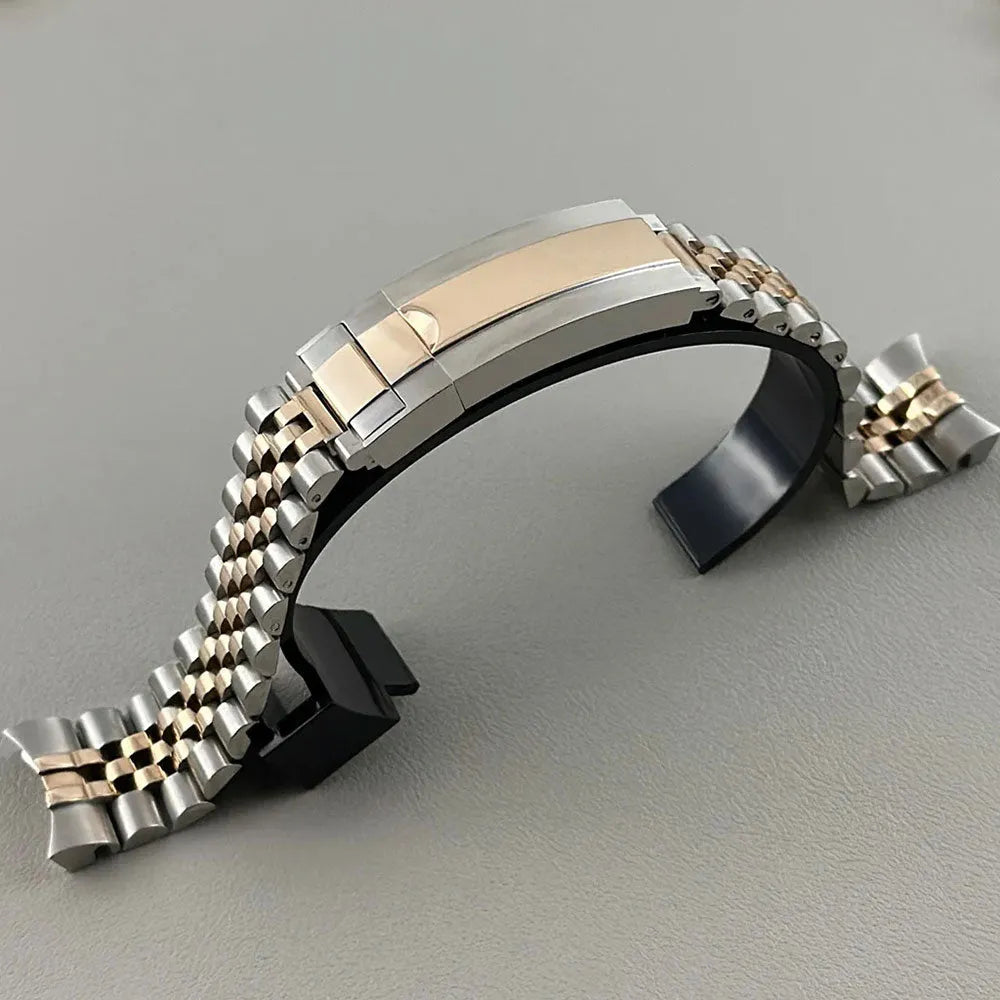904L Stainless Steel 20mm Watch Bracelet – Oyster, Jubilee & President Styles
